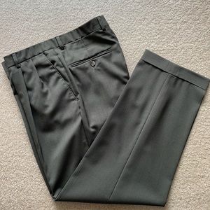 Hart Schaffner Marx Dress Pants, Gray/Green, 36